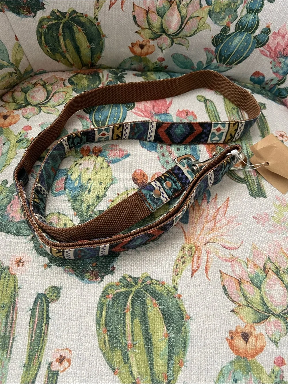 Aztec Boho Tribal Small Dog Leash from Anthropologie Mia’s Closet NWT